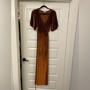 Wrap Maxi Dress